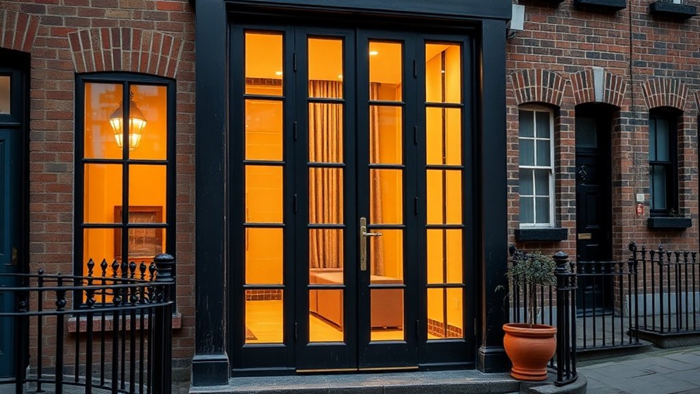 Glass Panel Doors Crouch End