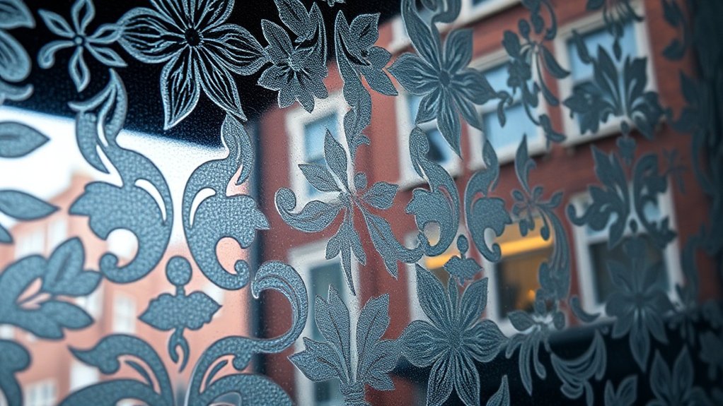 Patterned Decorative Glass Crouch End