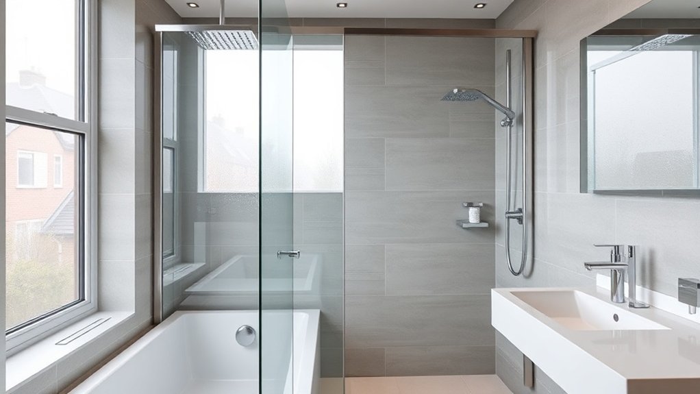 Semi-Frameless Shower Screens Crouch End
