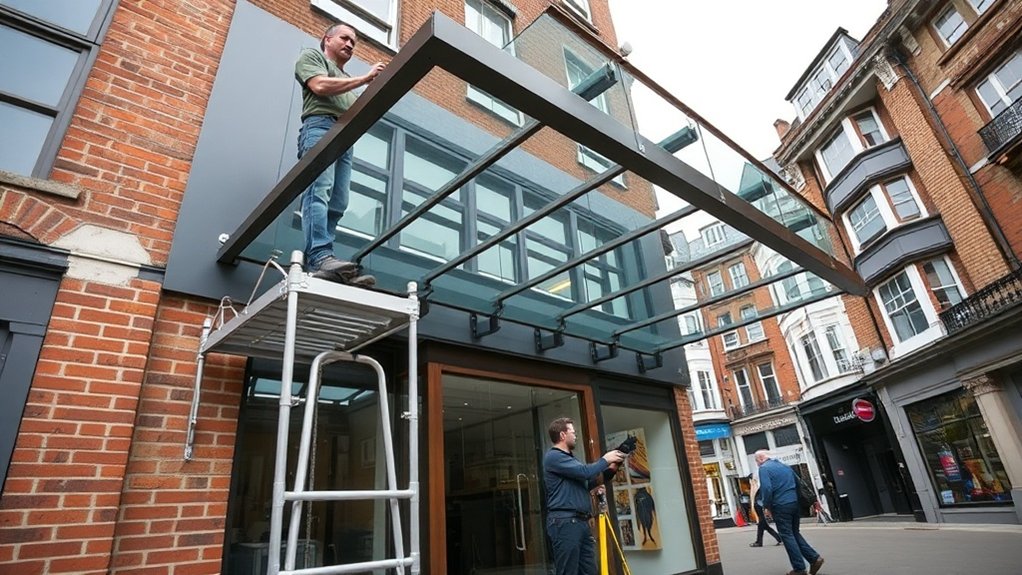 Shopfront Canopy Crouch End