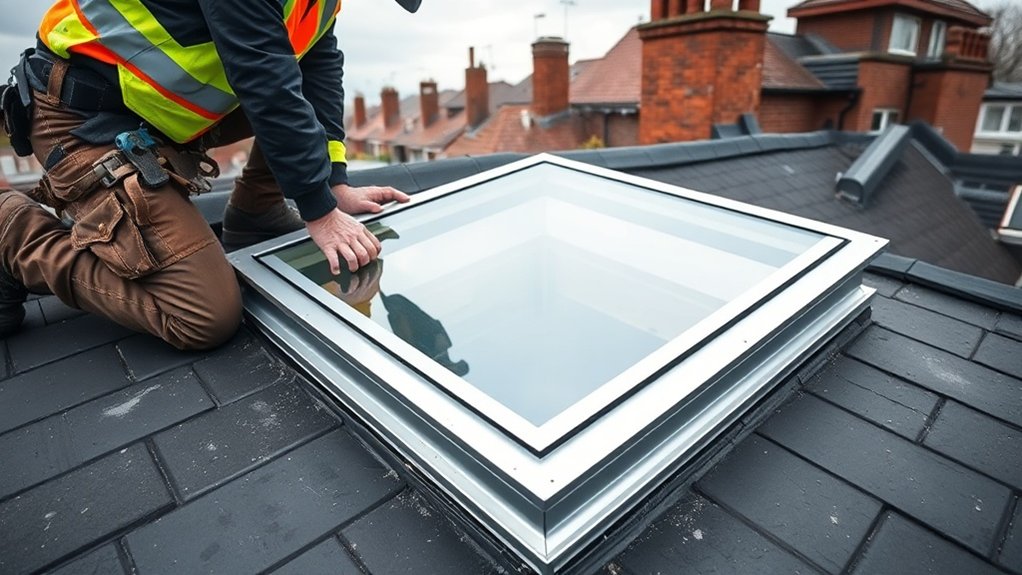 Skylight Installation Haringey Ladder